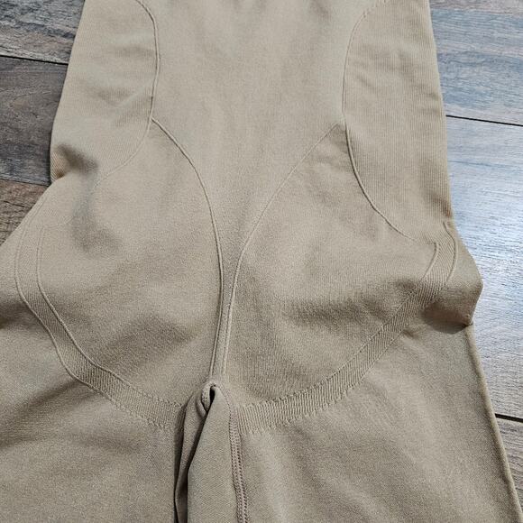 Instant Shaping Beige Full Body Shaper Bodysuit Seamless Compression Large - Picture 8 of 10